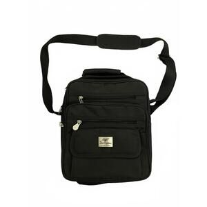 Star Dragon Black Crossbody Bag with Strap